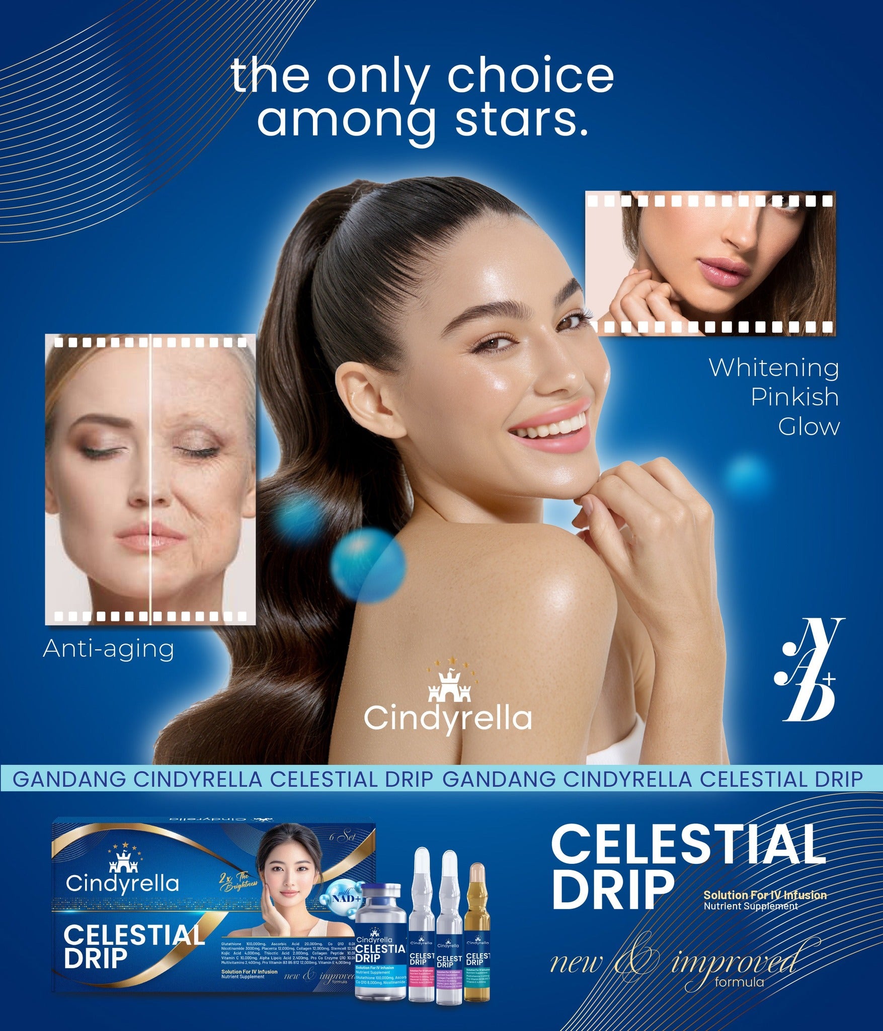 CINDYRELLA CELESTIAL DRIP WITH NAD+
