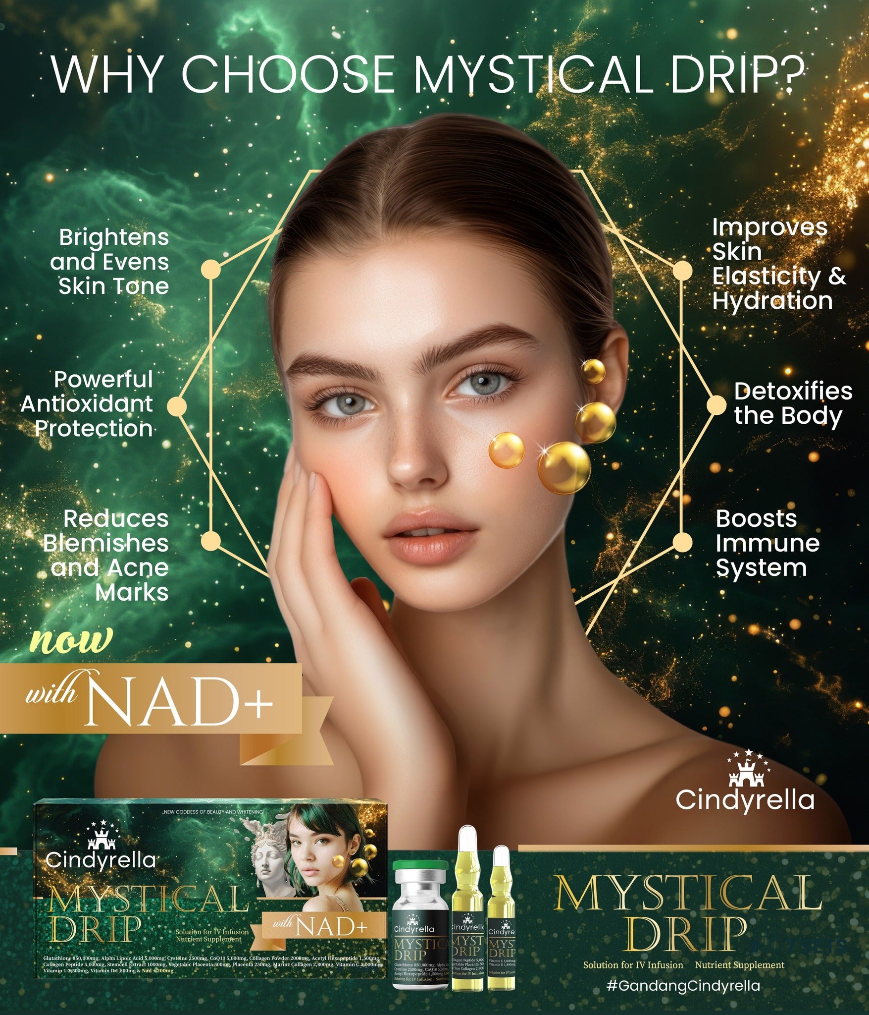 CINDYRELLA MYSTICAL DRIP with NAD+