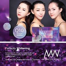 MIRACLE WHITE ADVANCE VIOLET with MELANIN INHIBITORS