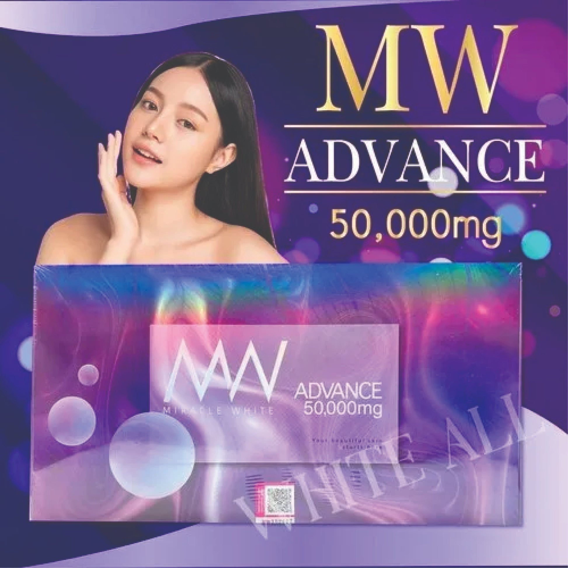 MIRACLE WHITE ADVANCE VIOLET with MELANIN INHIBITORS
